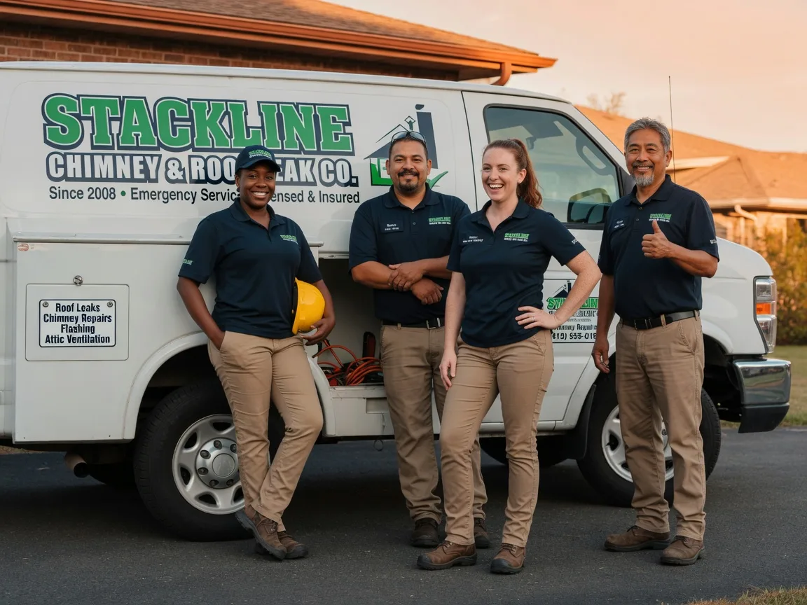 Chimney flashing repair company in Toddville, IA